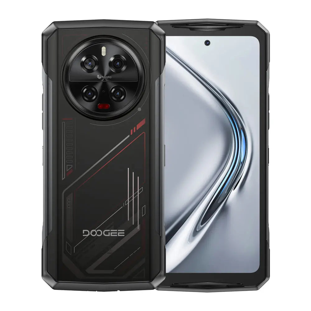 DOOGEE V40 Morpho Camera 8680mAh Large battery Android 14 Rugged Phone DOOGEE