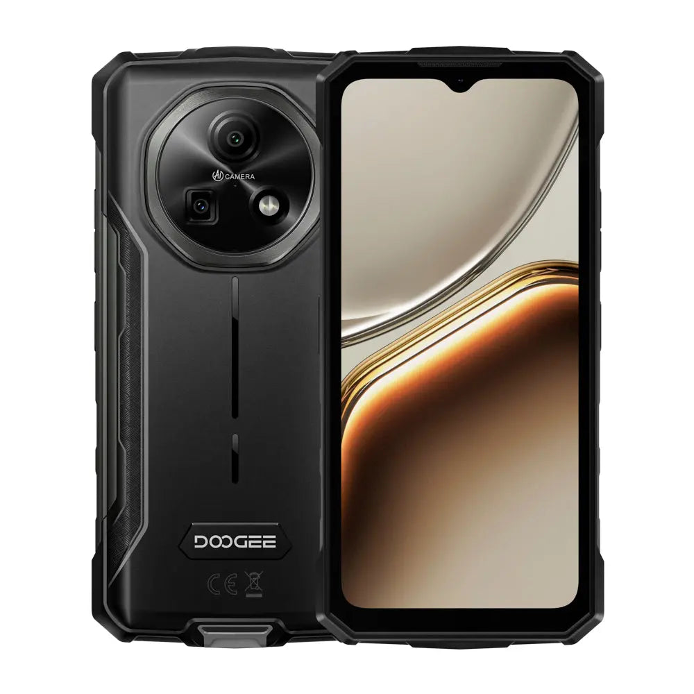 DOOGEE Fire 5 6.6” HD 13000mAh Android 15 Rugged Phone DOOGEE