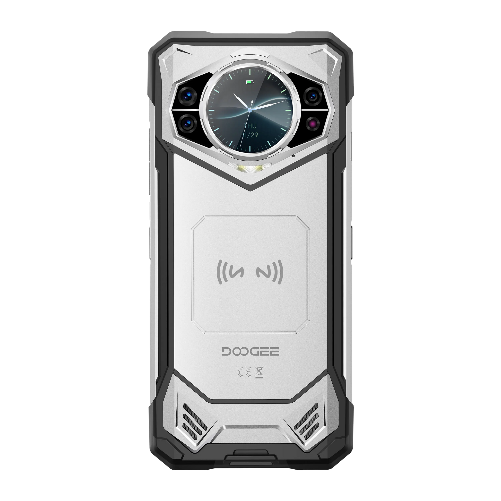 DOOGEE S200 Android 14 Dimensity 7050 Octa Core 10100mAh Large battery Rugged Phone DOOGEE