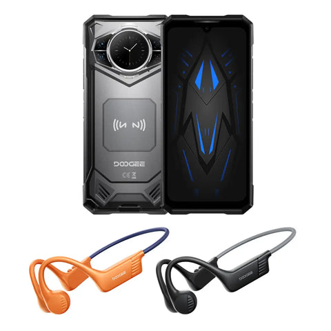 DOOGEE S200 Android 14 Dimensity 7050 Octa Core 10100mAh Large battery Rugged Phone DOOGEE