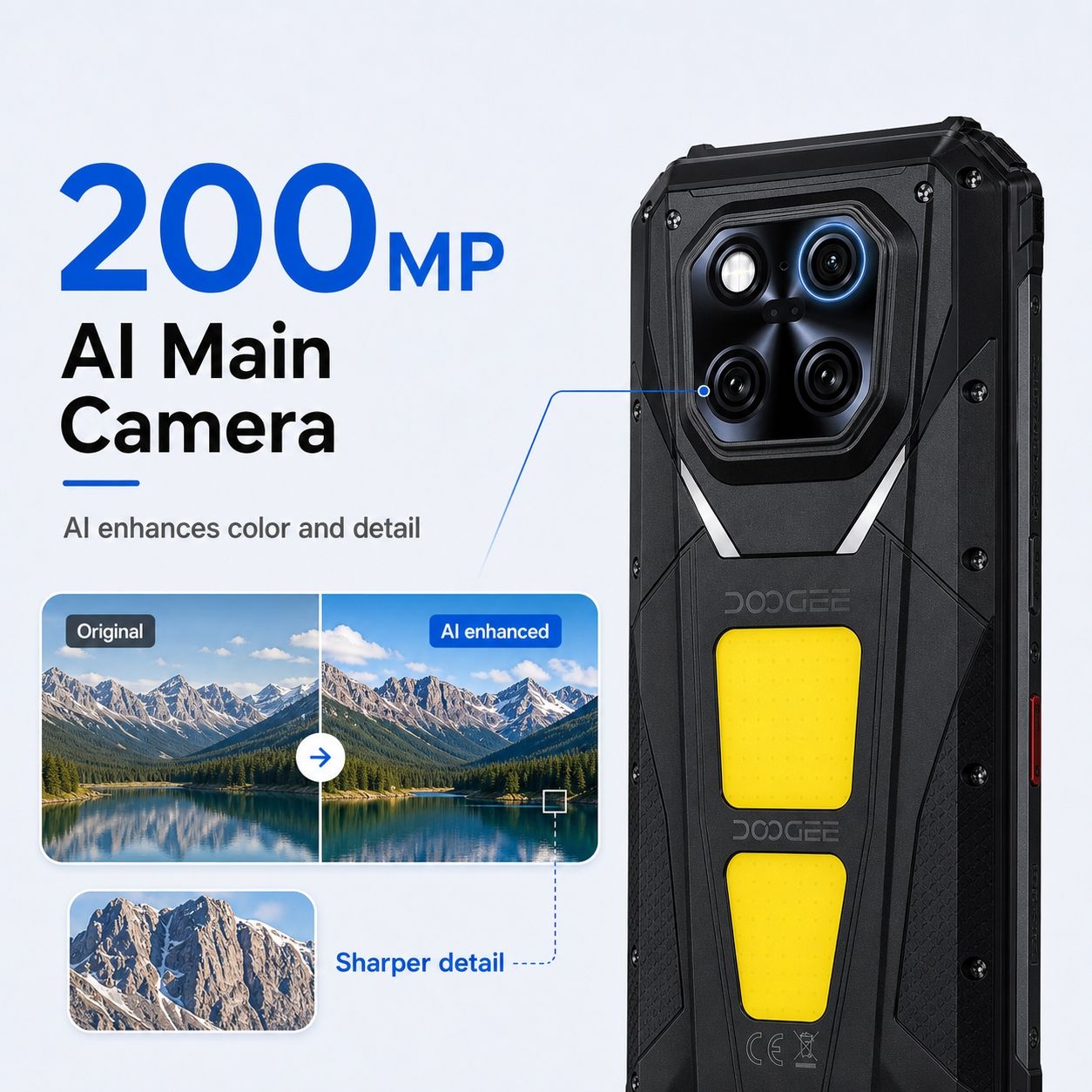DOOGEE V Max Play Projector Rugged Phone